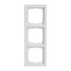 Cover frame 3-gang studio white - future linear