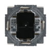 Cover plate for Blind cap 1-gang with Mounting plate ivory white - Platform 63