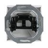 Cover plate Cable outlet studio white - Platform 63