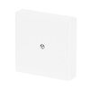 Cover plate Busch-Infoline® telephone connector boxes (VDo) Central cover plate studio white - Platform 63