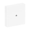 Cover plate Busch-Infoline® telephone connector boxes (VDo) Central cover plate studio white - Platform 63