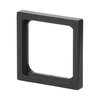 Cover plate 50x50 mm for data connection housing anthracite - Platform 63