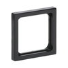 Cover plate 50x50 mm for data connection housing anthracite - Platform 63