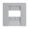 Cover plate D-Sub 15-pole 1 gang aluminium silver - Platform 63
