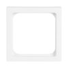 Cover plate 50x50 mm for data connection housing studio white matt - Platform 63