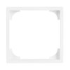 Intermediate Ring for cover plates Busch-Balance® SI 1-gang studio white matt - Platform 63