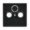 Cover plate SAT 3 gang anthracite - Platform 63