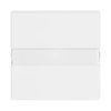 Rocker with labelling field for Switch/push button, Single rocker studio white - Platform 63