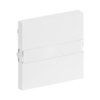 Rocker with labelling field for Switch/push button, Single rocker studio white - Platform 63