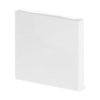 Rocker switch for Switch/push button, Single rocker studio white - Platform 63