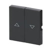 Rocker with legend Symbol "arrows" for Venetian blind, Two-part rocker anthracite - Platform 63