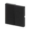 Rocker for Switch/push button, Two-part rocker black matt - Platform 63