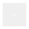 Rocker with Small Transparent Calotte for Switch/push button, Single rocker studio white - Platform 63