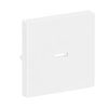 Rocker with Small Transparent Calotte for Switch/push button, Single rocker studio white - Platform 63