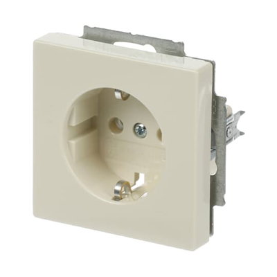 SCHUKO® socket insert ivory white - Platform 63