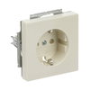 SCHUKO® socket insert ivory white - Platform 63