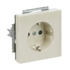 SCHUKO® socket insert Safety Shutter ivory white - Platform 63