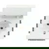 SCHUKO® socket insert with Hinged Lid studio white matt - Platform 63