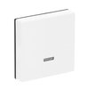 Control Element for Switch/dimmer Single push button with Neon lamp studio white - Platform 63