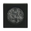 Cover plate Loudspeaker black matt - Platform 63
