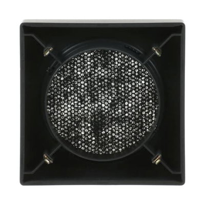 Cover plate Loudspeaker black matt - Platform 63