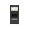 Phone outlet Anthracite Polished - Zenit BS