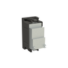 TV/SAT outlet Anthracite Polished - Zenit BS