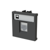 Data outlet Anthracite Polished - Zenit BS
