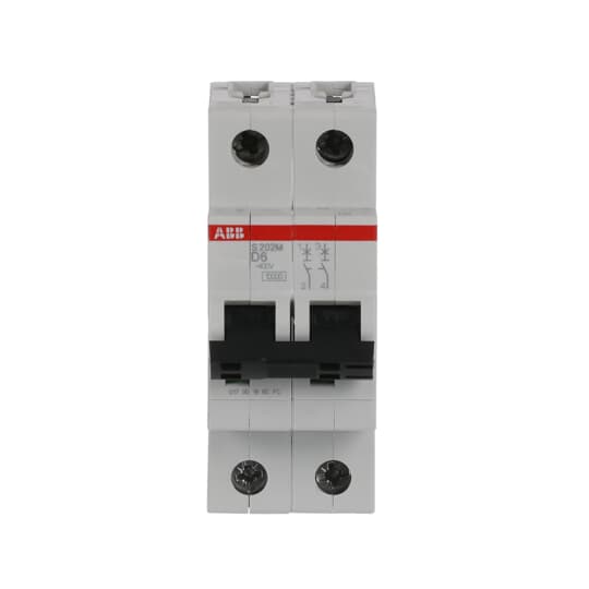 Miniature Circuit Breaker - S200M - 2P - 6 A - D - (AC) 10 kA – Image 2 of 4