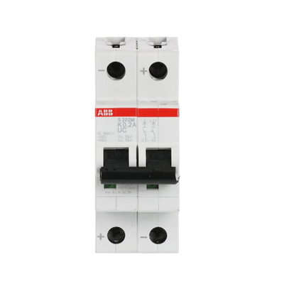 Miniature Circuit Breaker - S200MUC - 2P - 0.2 A - K - (AC) 10 kA