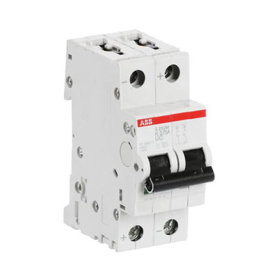 Miniature Circuit Breaker - S200MUC - 2P - 0.75 A - K - (AC) 10 kA