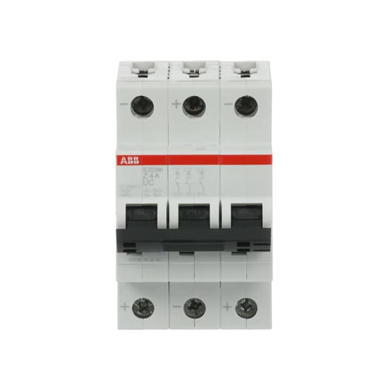 Miniature Circuit Breaker - S200MUC - 3P - 4 A - Z - (AC) 10 kA