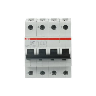 Miniature Circuit Breaker - S200MUC - 4P - 40 A - C - (AC) 10 kA