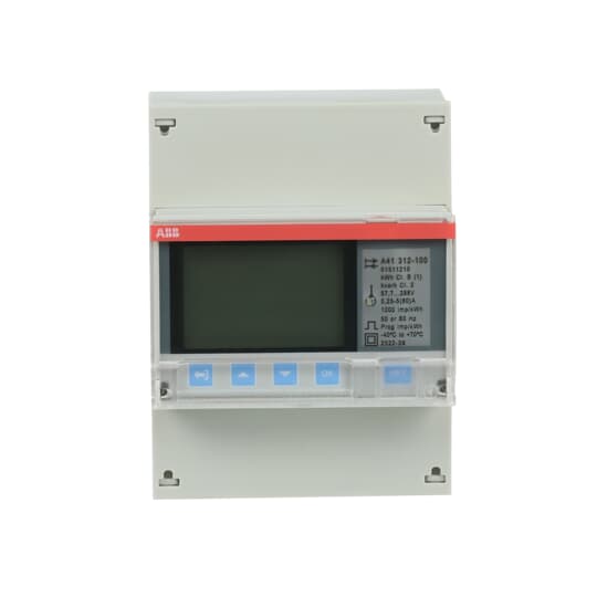Energy meter 'Silver', Modbus RS485, Single-phase, 5 A