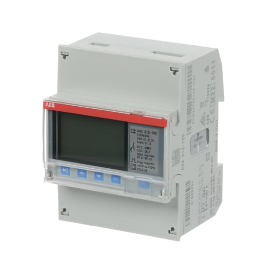 Energy meter 'Silver', Modbus RS485, Single-phase, 6 A – Görsel 3 / 3