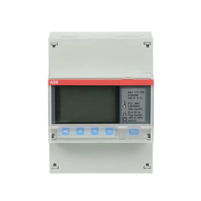 Energy meter 'Steel', IR port, Single-phase, 5 A