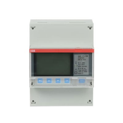 Energy meter 'Steel', IR port, Single-phase, 6 A