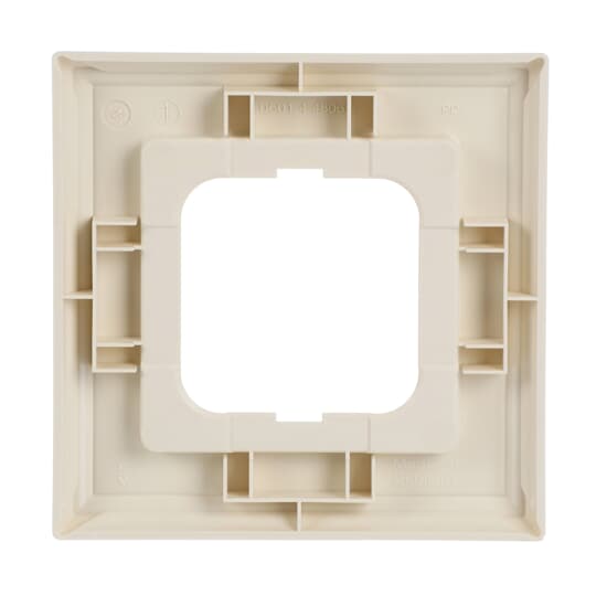 Cover frame 1-gang(s) ivory white - Busch-Dynasty – Görsel 2 / 5