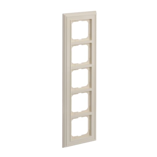 Cover frame 5-gang(s) ivory white - Busch-Dynasty – Görsel 4 / 5