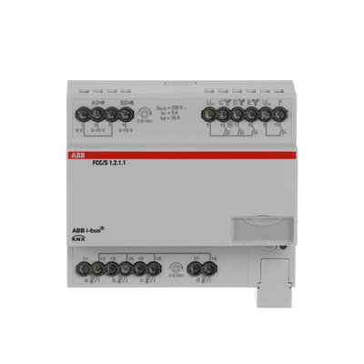 FCC/S1.2.1.1 Fan Coil Controller, 2 x 0-10 V, 3-stage, MDRC