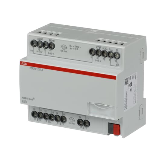 FCC/S1.3.1.1 Fan Coil Controller, 3 x 0-10 V, MDRC – Görsel 3 / 3