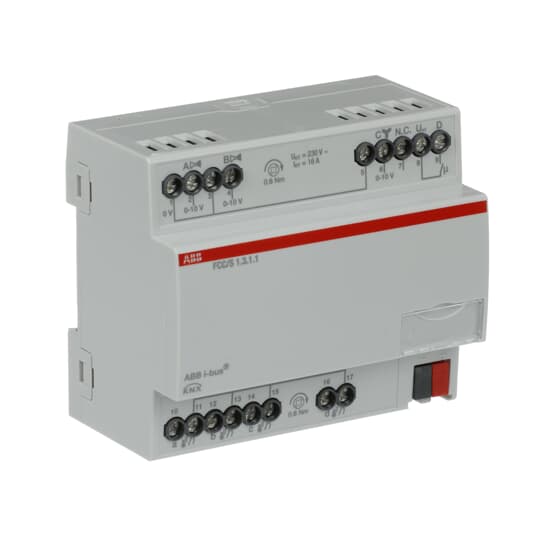 FCC/S1.3.1.1 Fan Coil Controller, 3 x 0-10 V, MDRC – Görsel 2 / 3