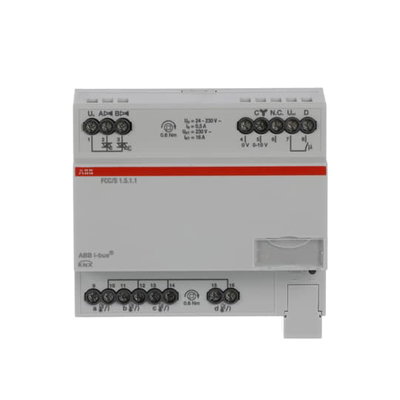 FCC/S1.5.1.1 Fan Coil Controller, 2 x PWM, 0-10 V, MDRC