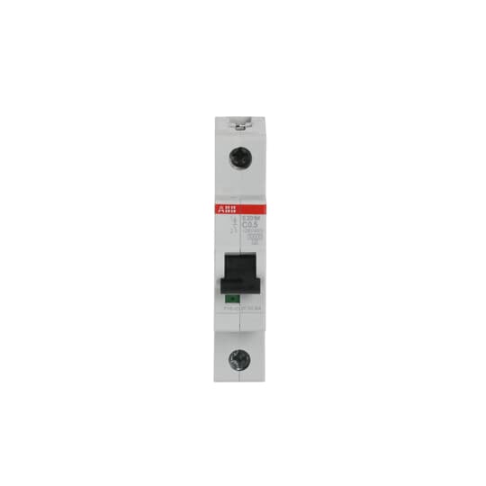 Miniature Circuit Breaker - S200M - 1P - 0.5 A - C - (AC) 10 kA