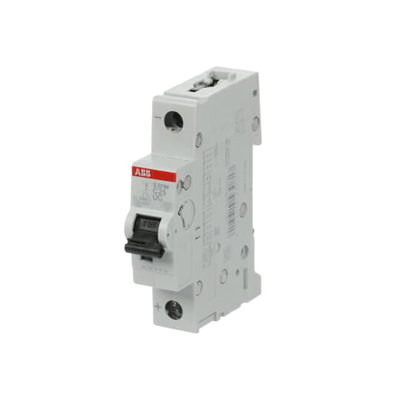 Miniature Circuit Breaker - S200MUC - 1P - 25 A - C - (AC) 10 kA