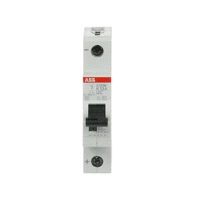 Miniature Circuit Breaker - S200MUC - 1P - 13 A - K - (AC) 10 kA