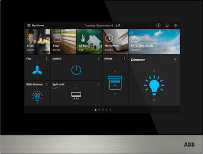 IP Touch 7, LAN + Wi-Fi, black