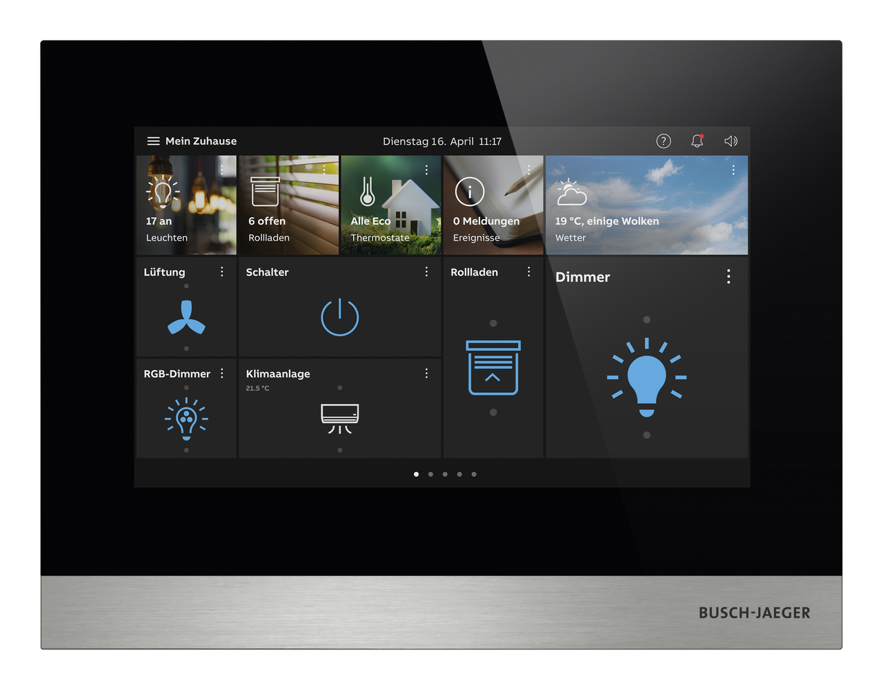 IP Touch 7, LAN + Wi-Fi, black – Görsel 2 / 2