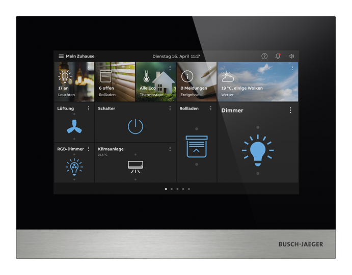 IP Touch 7, LAN + LAN, black