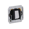Flush Mounted Inserts Off switch 1-pole for 1 rocker, Neon lamp/Orange 32 A